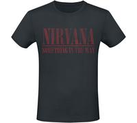 T-Shirt Manches courtes de Nirvana - Something In The Way - S à 4XL - pour Homme - noir XXL