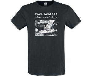 T-Shirt Manches courtes de Rage Against The Machine - Amplified Collection - Monk Fire - S à 3XL - pour Homme - noir 3XL
