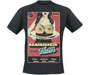 T-Shirt Manches courtes de Rammstein - Dicke Titten - S à 5XL - pour Homme - noir M