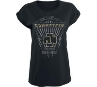 T-Shirt Manches courtes de Rammstein - Legende - S à 3XL - pour Femme - noir L