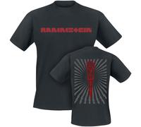 T-Shirt Manches courtes de Rammstein - Zeit - S à 5XL - pour Homme - noir L