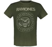 T-Shirt Manches courtes de Ramones - Crest - S à 3XL - pour Homme - vert XXL