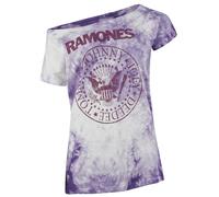 T-Shirt Manches courtes de Ramones - Crest - S à L - pour Femme - lilas M