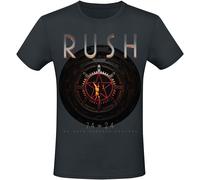 T-Shirt Manches courtes de Rush - Star 50th - S à XXL - pour Homme - noir M