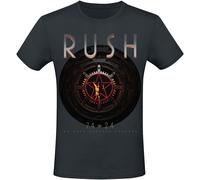 T-Shirt Manches courtes de Rush - Star 50th - S à XXL - pour Homme - noir S