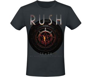 T-Shirt Manches courtes de Rush - Star 50th - S à XXL - pour Homme - noir XL