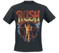 T-Shirt Manches courtes de Rush - Starman - S à XXL - pour Homme - noir S