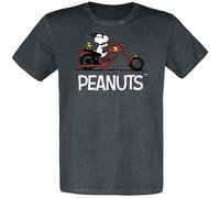 T-Shirt Manches courtes de Snoopy - Snoopy - Biker - Rocker - Woodstock - S à 5XL - pour Homme - multicolore S