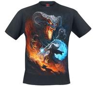 T-Shirt Manches courtes de Spiral - Infernal Duel - S à 3XL - pour Homme - noir XXL
