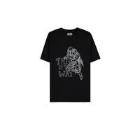 T-Shirt Manches courtes de Star Wars - The Mandalorian - S à M - pour Homme - noir M