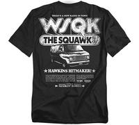 T-Shirt Manches courtes de Stranger Things - Season 5 - Hawkins Hitmaker WSQK Back - S à XXL - pour Homme - noir XL