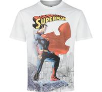 T-Shirt Manches courtes de Superman - Daily Planet - S à XXL - pour Homme - blanc XL