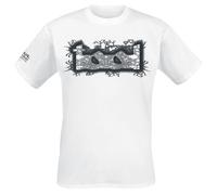 Too'l 24/7 T-shirt TOOL Double Image White – manches courtes, 100% coton, Blanc XL