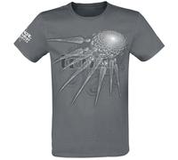 Too'l 24/7 T-shirt homme Phurba Grey – 100% coton, imprimé devant et dos, taille L