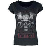T-Shirt Manches courtes de Tool - Skull Spikes - S à XXL - pour Femme - noir M