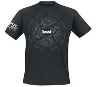 Too'l 24/7 T-shirt Tool Tonal Graphic Homme manches courtes noir Taille S 100% coton coupe standard
