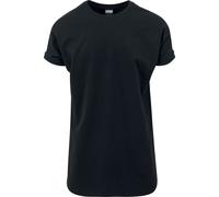 Urban Classics T-Shirt Long Manches Retroussées Homme T-Shirt Manches Courtes Rouge