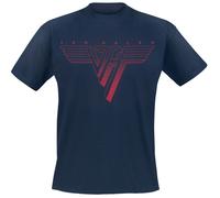 T-Shirt Manches courtes de Van Halen - Classic Red Logo - S à 3XL - pour Homme - marine L