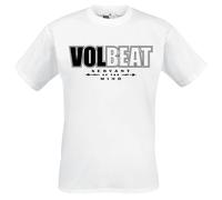 T-Shirt Manches courtes de Volbeat - Servant Of The Mind Logo - S à 3XL - pour Homme - blanc S