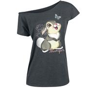 T-Shirt Manches courtes Disney de Bambi - Panpan - S à 5XL - pour Femme - gris chiné M