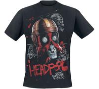 T-Shirt Manches courtes Disney de Deadpool - Headpool - S à 3XL - pour Homme - noir 3XL