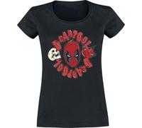 T-Shirt Manches courtes Disney de Deadpool - Love And Dead - S à XXL - pour Femme - noir M
