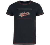 T-Shirt Manches courtes Disney de Deadpool - S à XXL - pour Homme - noir M