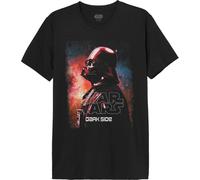 T-Shirt Manches courtes Disney de Star Wars - Dark Side - S à M - pour Unisexe - noir S