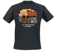 T-Shirt Manches courtes Disney de Star Wars - Jawa - Ok, Remember Where We Parked! - M - pour Homme - marine M