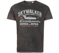 T-Shirt Manches courtes Disney de Star Wars - Skywalker - S à 4XL - pour Homme - gris 4XL