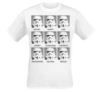 T-Shirt Manches courtes Disney de Star Wars - Star Wars - The Last Jedi O.S.T. - S à 5XL - pour Homme - blanc S
