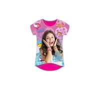 T-Shirt Manches Courtes Disney (FR/ES, Âge, 10 Ans, Taille Normale, Soy Luna-Fuchsia-E)