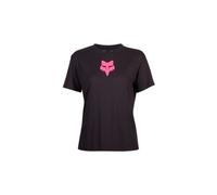 T shirt manches courtes fox head femme noir rose