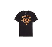 FOX Slogan Premium T-shirt, noir-orange, taille M pour homme