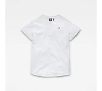 G-star Lash Ribbed Short Sleeve T-shirt Blanc XL Homme