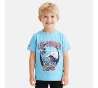 T-shirt Manches Courtes Garçon Avec Imprimé Bleu 6A