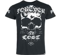 T-Shirt Manches courtes Gothic de Black Blood by Gothicana - Forever Lost - M à L - pour Homme - noir L