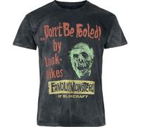 T-Shirt Manches courtes Gothic de Blackcraft Cult - Famous Monsters - S à 3XL - pour Homme - gris L