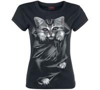 T-Shirt Manches courtes Gothic de Spiral - Bright Eyes - S à XXL - pour Femme - noir XXL
