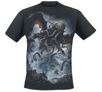 T-Shirt Manches courtes Gothic de Spiral - Cthulhu - M - pour Homme - noir M