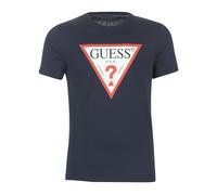 T shirt manches courtes Guess homme M91I29-G720 Bleu marine