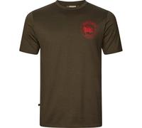 T-shirt manches courtes Härkila Game Willow green stag XL