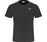 T-shirt manches courtes homme slim fit noir avec broderie & logo, taille : S Couleur : Nero