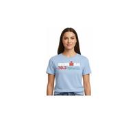 T shirt manches courtes ironman 70 3 aix en provence bleu ciel femme