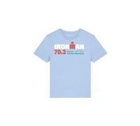 T shirt manches courtes ironman 70 3 aix en provence bleu ciel femme