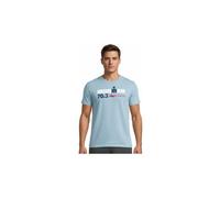 T shirt manches courtes ironman 70 3 elsinore bleu ciel homme