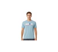 T shirt manches courtes ironman barcelona bleu ciel homme