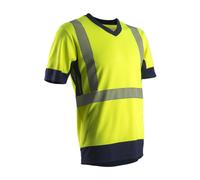 Coverguard T-Shirt Haute visibilité Manches Courtes KOMY Coton Majoritaire