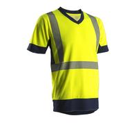 T-shirt manches courtes KYRIO bleu marine/jaune - COVERGUARD - 7KYRY XXL