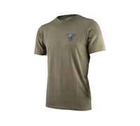 T-Shirt Manches Courtes LEATT Core Pine Verte Coupe Régulière